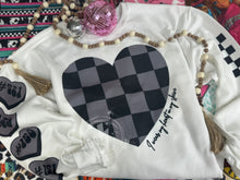 Load image into Gallery viewer, PRE-ORDER HEART ON MY SLEEVE (MAMA,GRANDMA,NANA,SOLID HEART ETC)