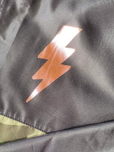 Load image into Gallery viewer, Camo/Black Bolted MaMa Camo Windbreaker-CUSTOMIZE YOUR OWN
