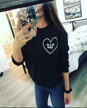 Load image into Gallery viewer, Hearted Name Sweatshirt