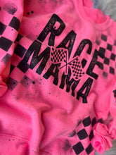 Load image into Gallery viewer, CHECKERED RACE MAMA/WIFE SWEATSHIRT (OTHER COLORS AVAILABLE)