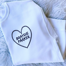 Load image into Gallery viewer, Hearted Name Sweatshirt