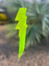 Load image into Gallery viewer, NEON FRINGE GLITTERED BOLT FRESHIE(OTHER COLOR OPTIONS)