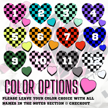 Load image into Gallery viewer, PRE-ORDER HEART ON MY SLEEVE (MAMA,GRANDMA,NANA,SOLID HEART ETC)
