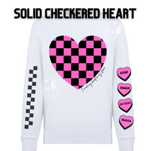 Load image into Gallery viewer, PRE-ORDER HEART ON MY SLEEVE (MAMA,GRANDMA,NANA,SOLID HEART ETC)