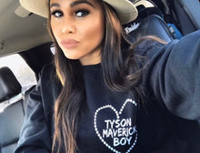 Load image into Gallery viewer, Hearted Name Sweatshirt