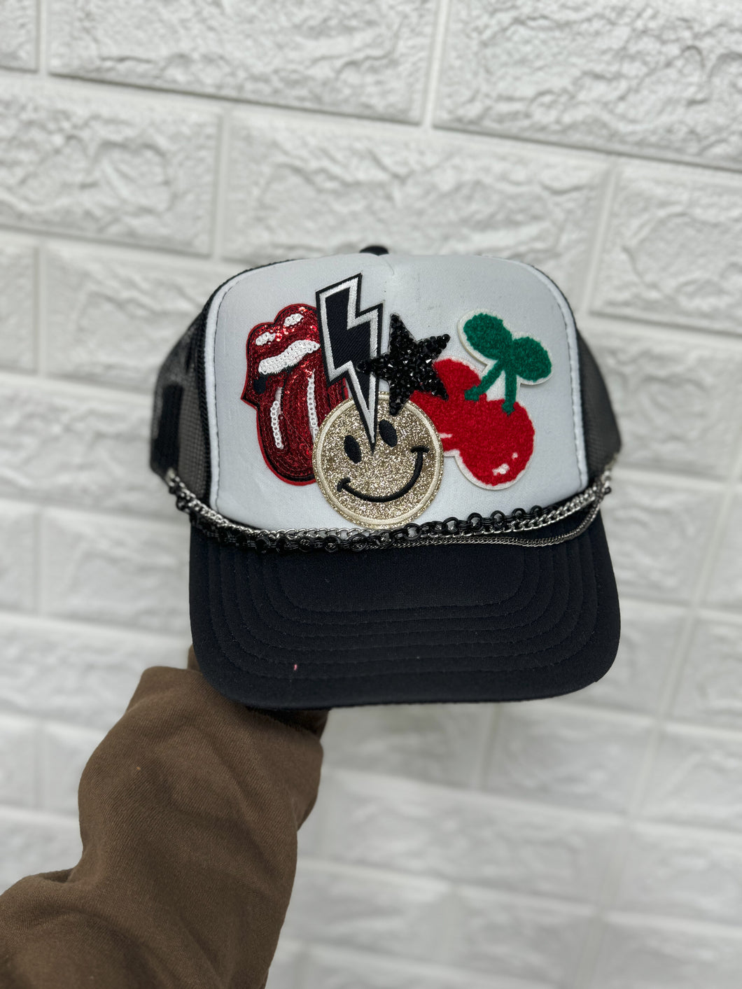 LITTLE MISS CHERRY PIE TRUCKER W/ CHAIN