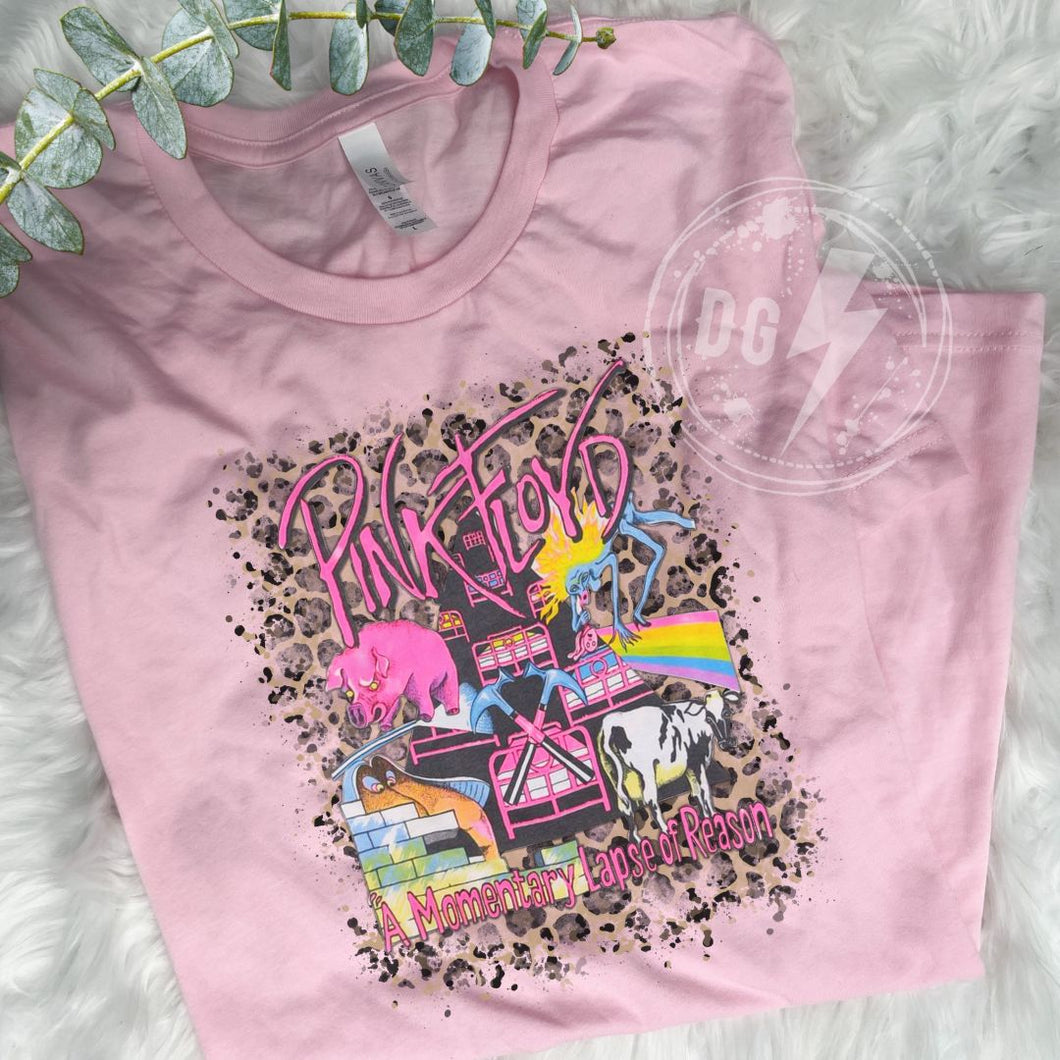PINK FL0YD TEE