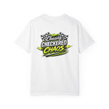 Load image into Gallery viewer, Chasing Checkered Chaos Unisex Garment-Dyed T-shirt
