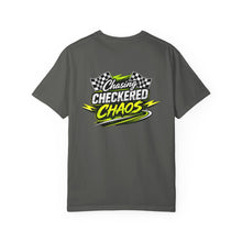 Load image into Gallery viewer, Chasing Checkered Chaos Unisex Garment-Dyed T-shirt
