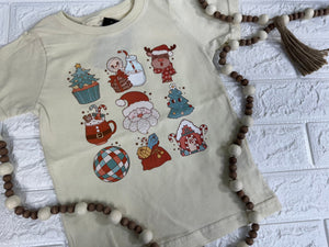 CHRISTMAS COLLAGE KIDS TEE