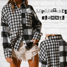 Load image into Gallery viewer, Little Mismatched Fleece Flannel
