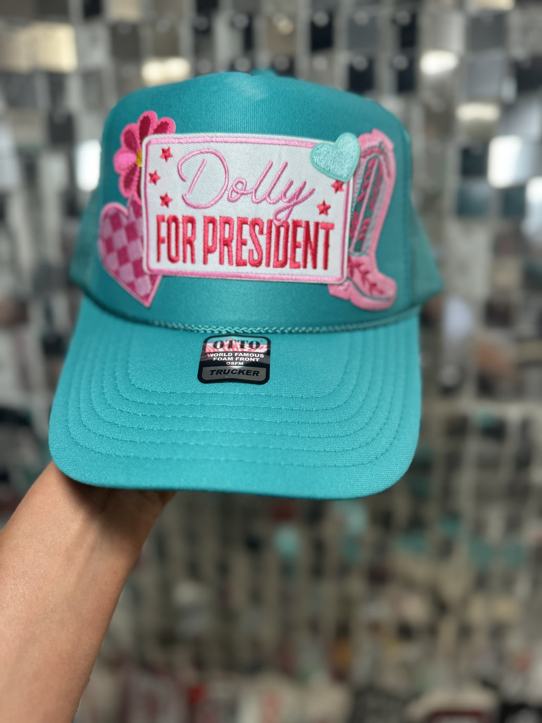 D0LLY FOR PRES TRUCKER