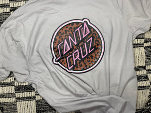 LEOPARD CRUZN TEE FRONT + BACK