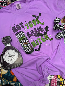 NOT YOUR BASIC WITCH CC TEE