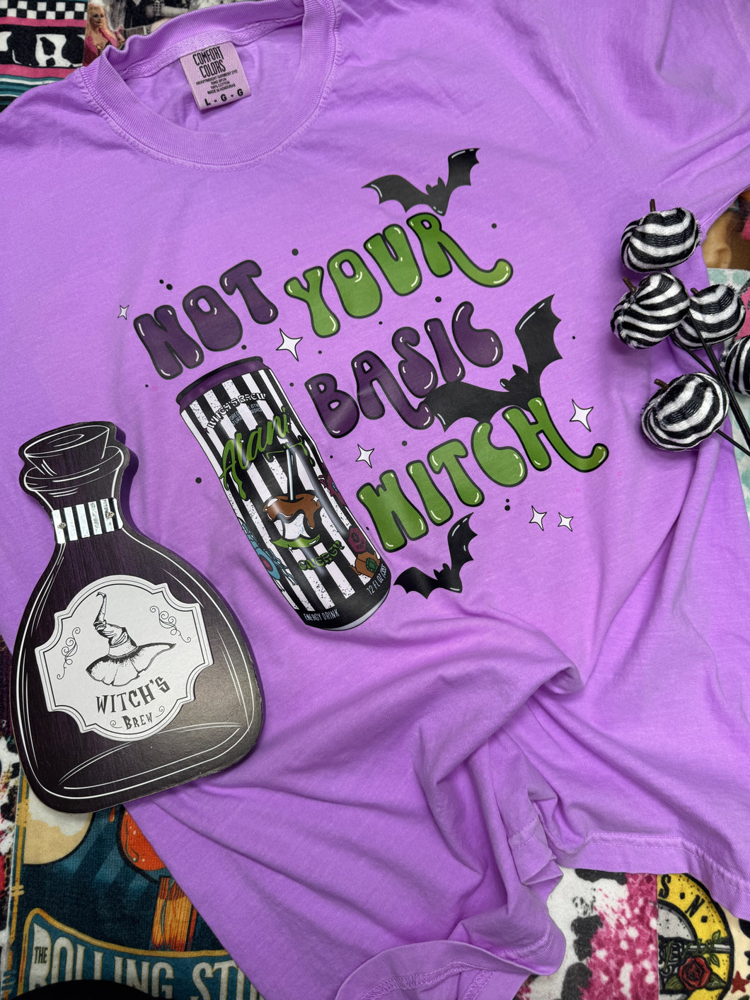 NOT YOUR BASIC WITCH CC TEE