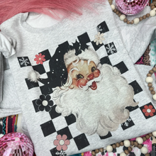 Load image into Gallery viewer, CHECKED OUT GROOVY SANTA CREWNECK
