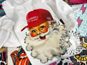 MAGA SANTA CREWNECK SWEATSHIRT