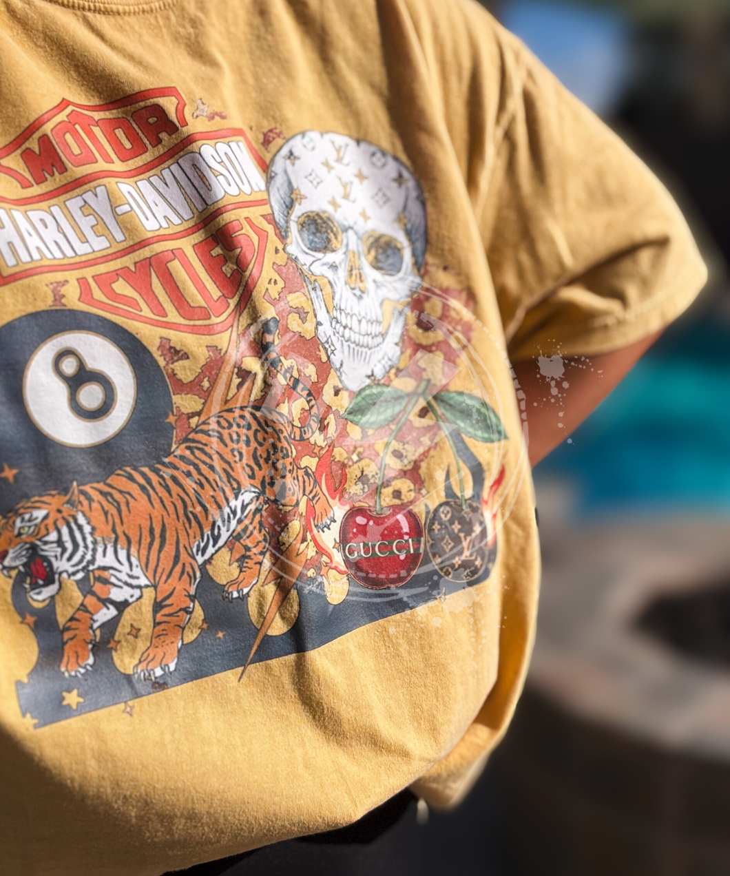 HARLEY BOUJEE COLLAGE CC TEE