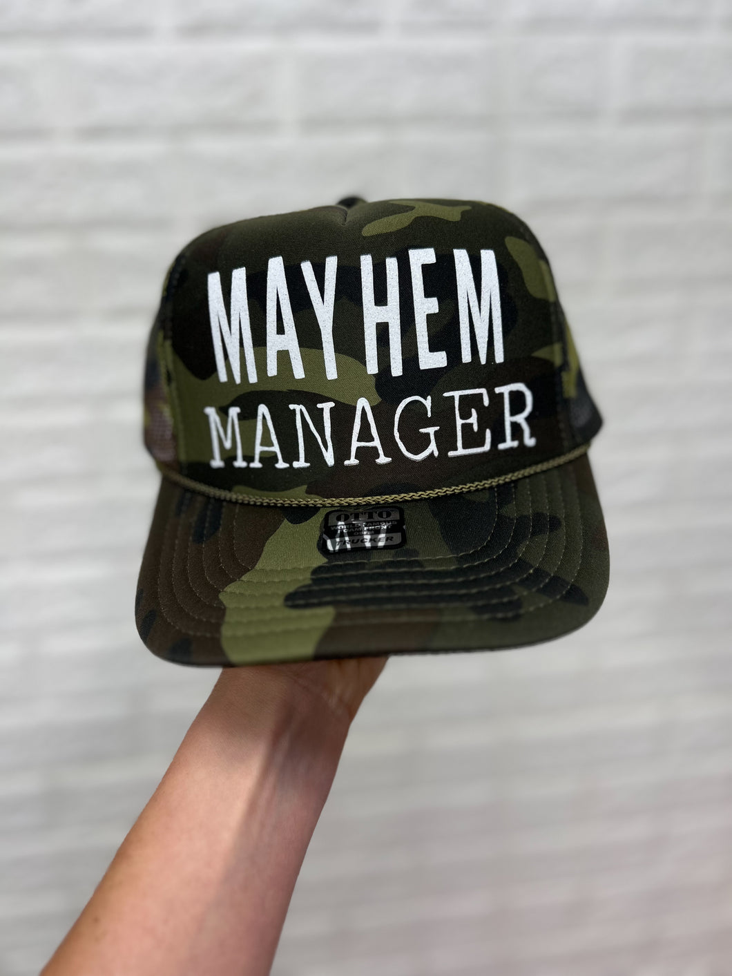 Mayhem Manager Camo Hat