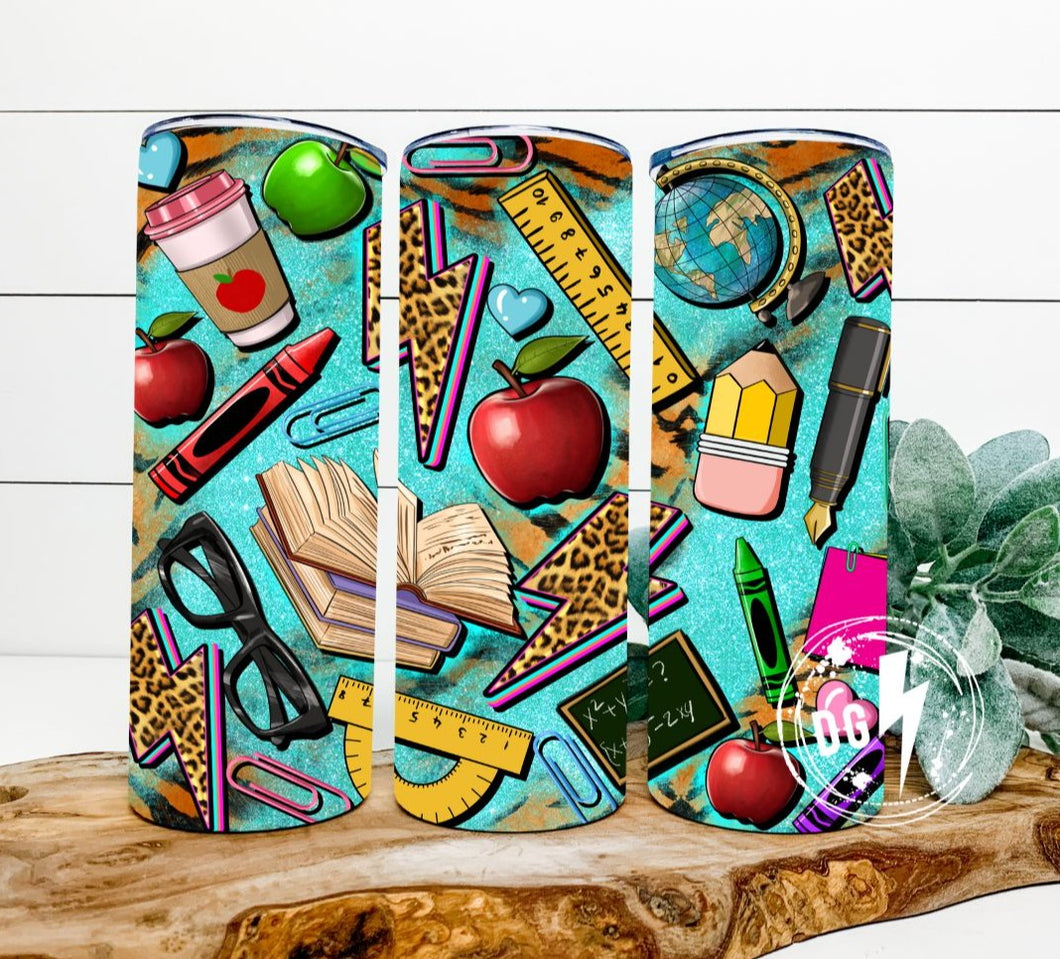 CLASSROOM COLLAGE TUMBLER