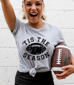 TIS THE SEASON FOOTBALL TEE