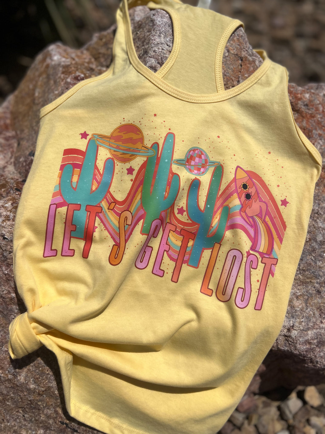 LETS GET LOST TANK