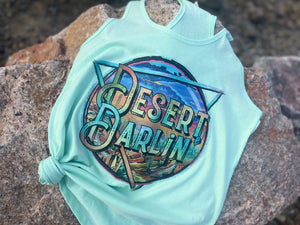 SMALL  DESERT DARLIN' TANK(WOMEN'S FIT)