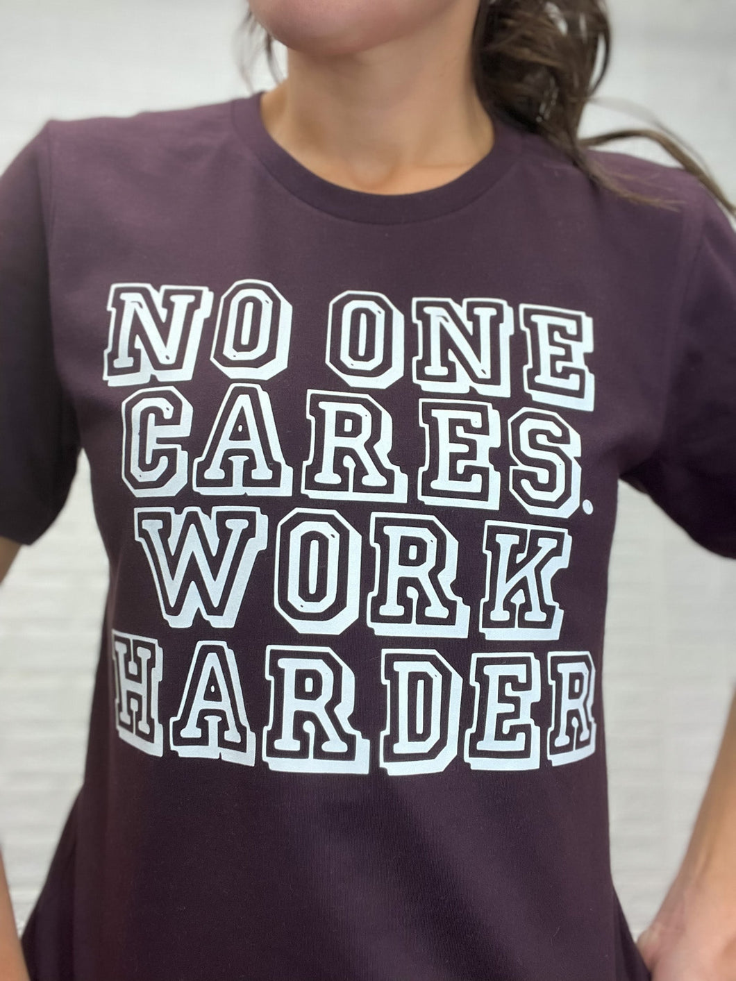 SMALL WORK HARDER TEE