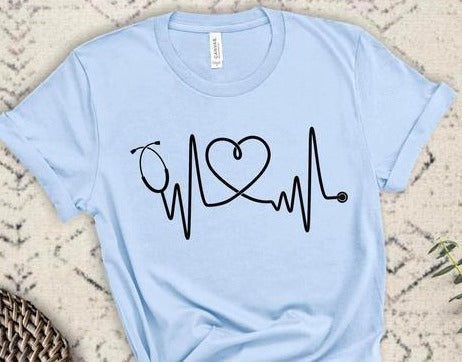NURSE HEARTBEAT(AVAILABLE IN OTHER COLORS)