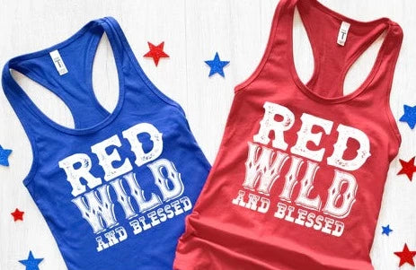 RED WILD AND BLESSED