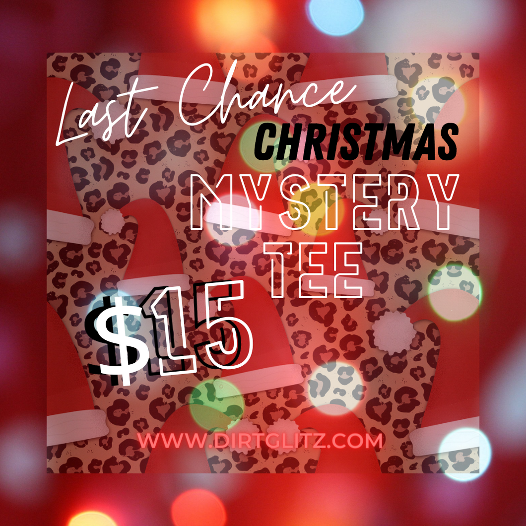 HOLIDAY MYSTERY TEE