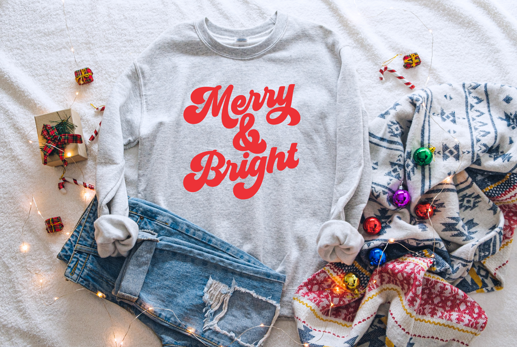 NICOLE MERRY + BRIGHT CREWNECK