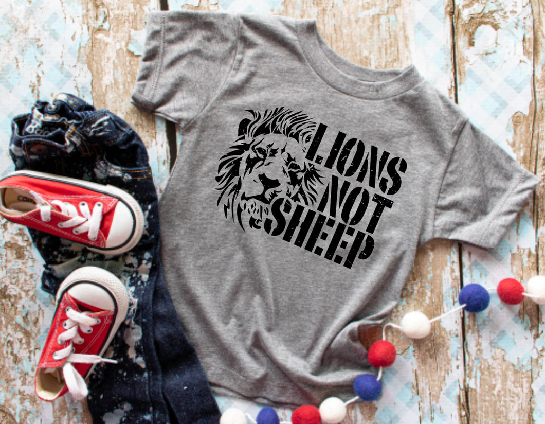 LIONS NOT SHEEP(INFANT/TODDLER/YOUTH)
