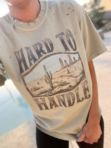 DISTRESSED HARD TO HANDLE TEE