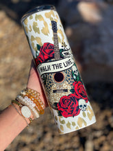 Load image into Gallery viewer, METALLIC LEOPARD WALK THE LINE TUMBLER
