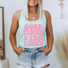 Load image into Gallery viewer, GOOD TIMES + TAN LINES(BLACK OR MINT)
