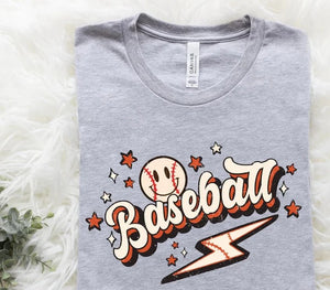 BASEBALL BOLT TEE