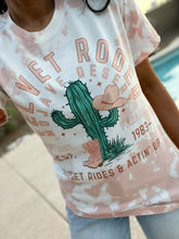 Load image into Gallery viewer, PEACHY + VELVET RODEO TEE
