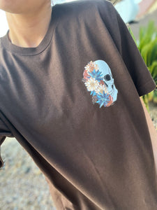 FLORAL SKELLIE TEE