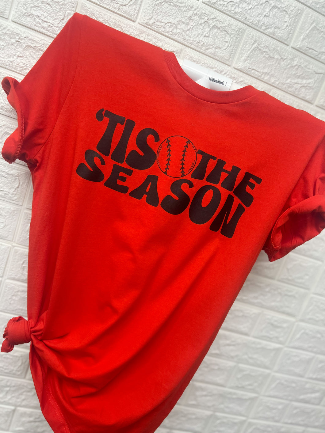 BASEBALL TIS THE SEASON TEE