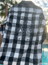 Load image into Gallery viewer, UNISEX LARGE ACID WASH FLANNEL
