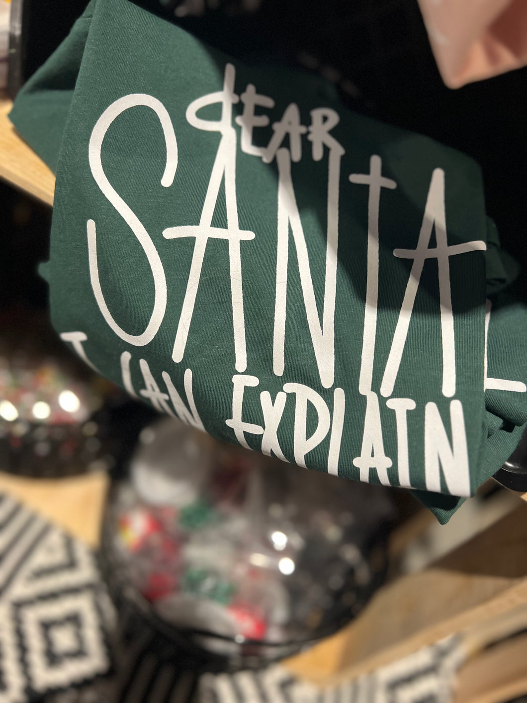 DEAR SANTA I CAN EXPLAIN YOUTH TEE