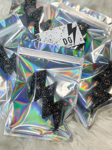 NEON FRINGE GLITTERED BOLT FRESHIE(OTHER COLOR OPTIONS)