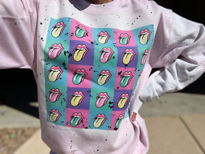 Color Block Wild Thang Crewneck