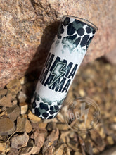 Load image into Gallery viewer, CHARCOAL LEOPARD MAMA MASHUP TUMBLER
