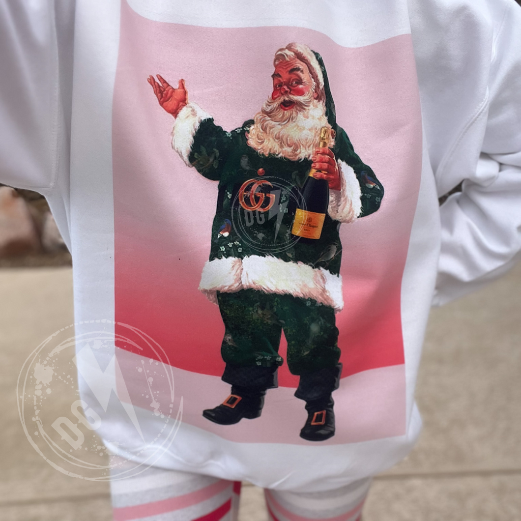 BOUJEE RETRO SANTA CREWNECK ADULT + YOUTH